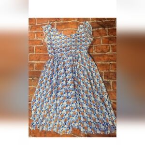 Dot Dot Smile Girls Heart Dress Sz 7